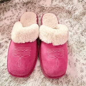 Ariat Pink and Cream Women's Slippers